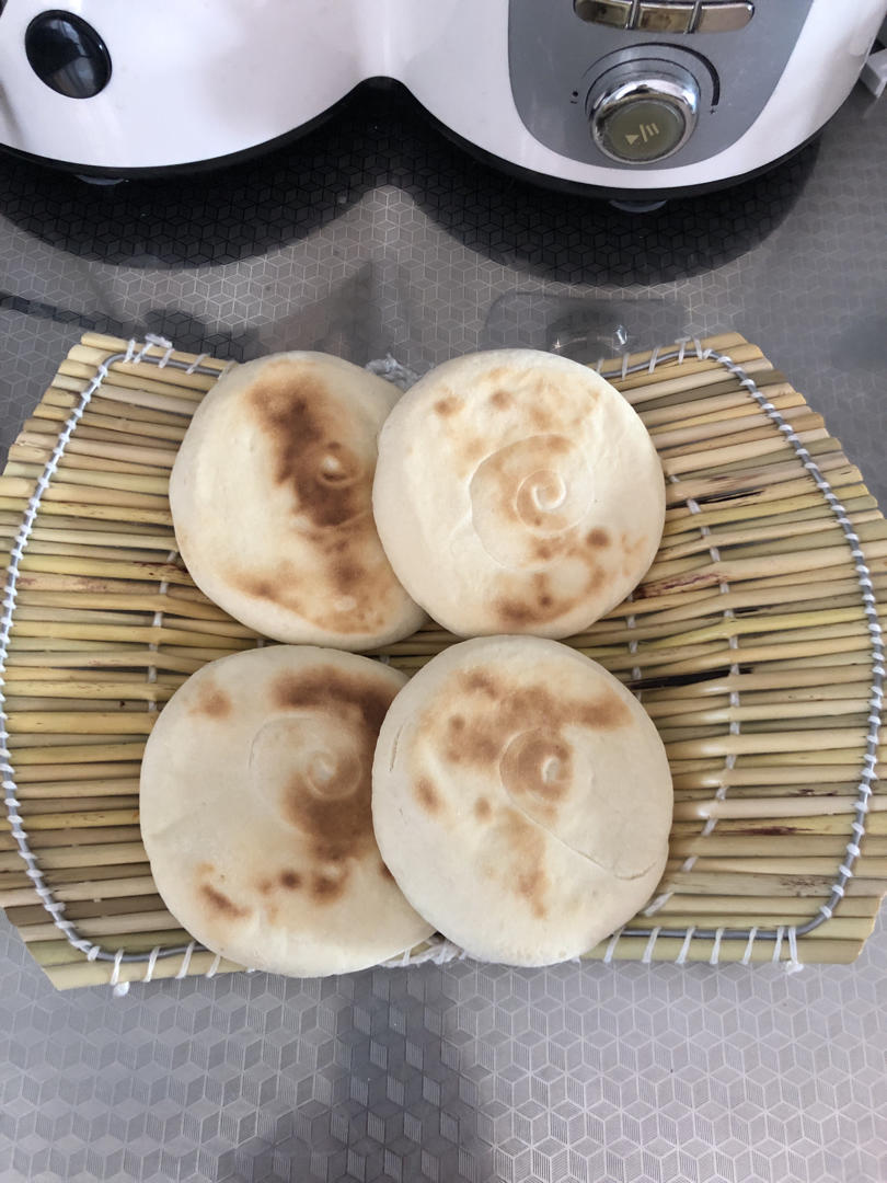 肉夹馍(白吉馍的制作)