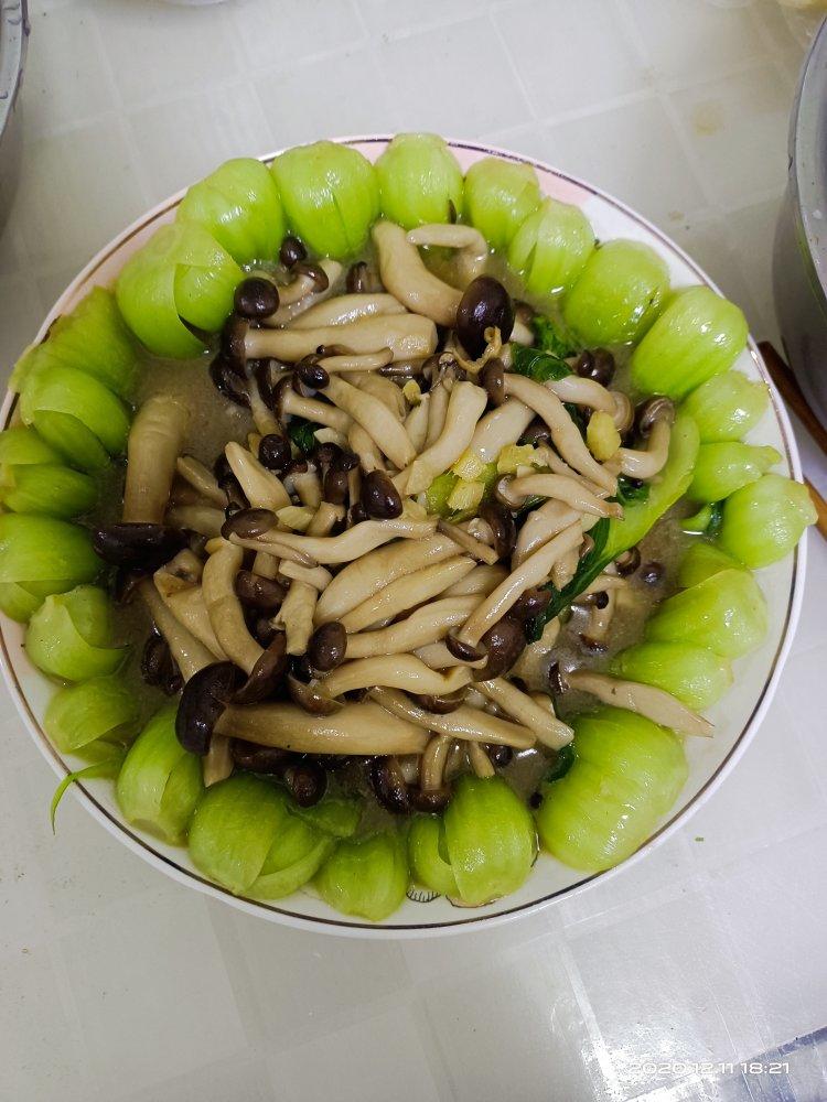 蟹味菇炒小油菜