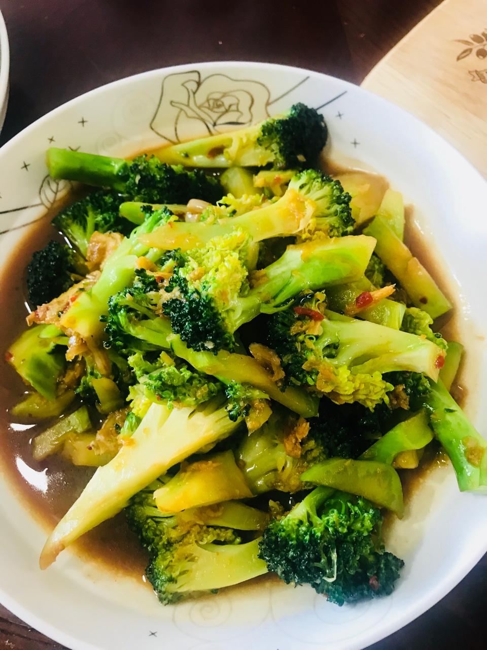 蚝油蒜蓉西兰花