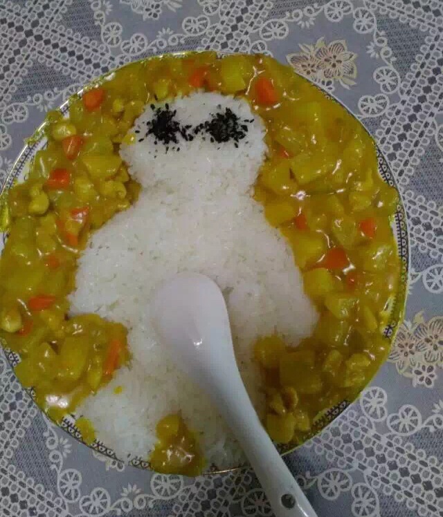 咖喱鸡饭
