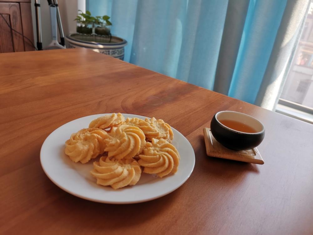 鸣妈私房菜：杏仁味曲奇