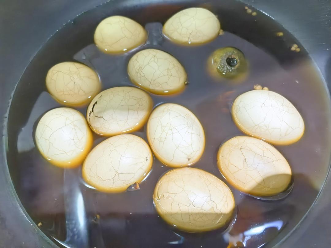 卤水可“小酌”的茶叶蛋的做法