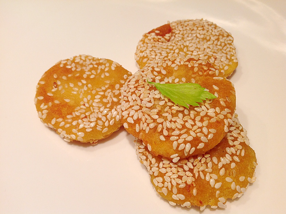 芝香柿子糯米饼——秋日时令小饼