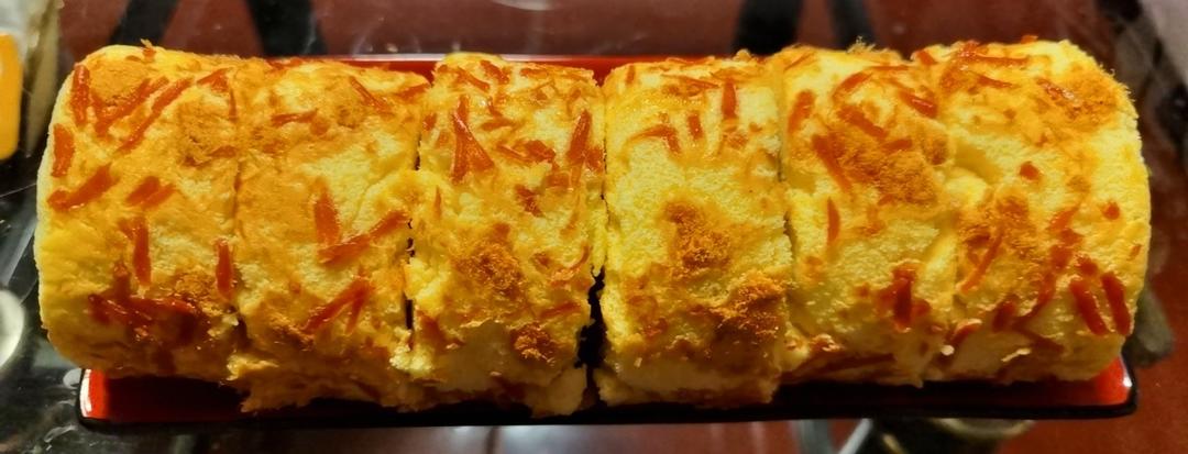 香葱肉松卷 蛋糕卷-无敌美味