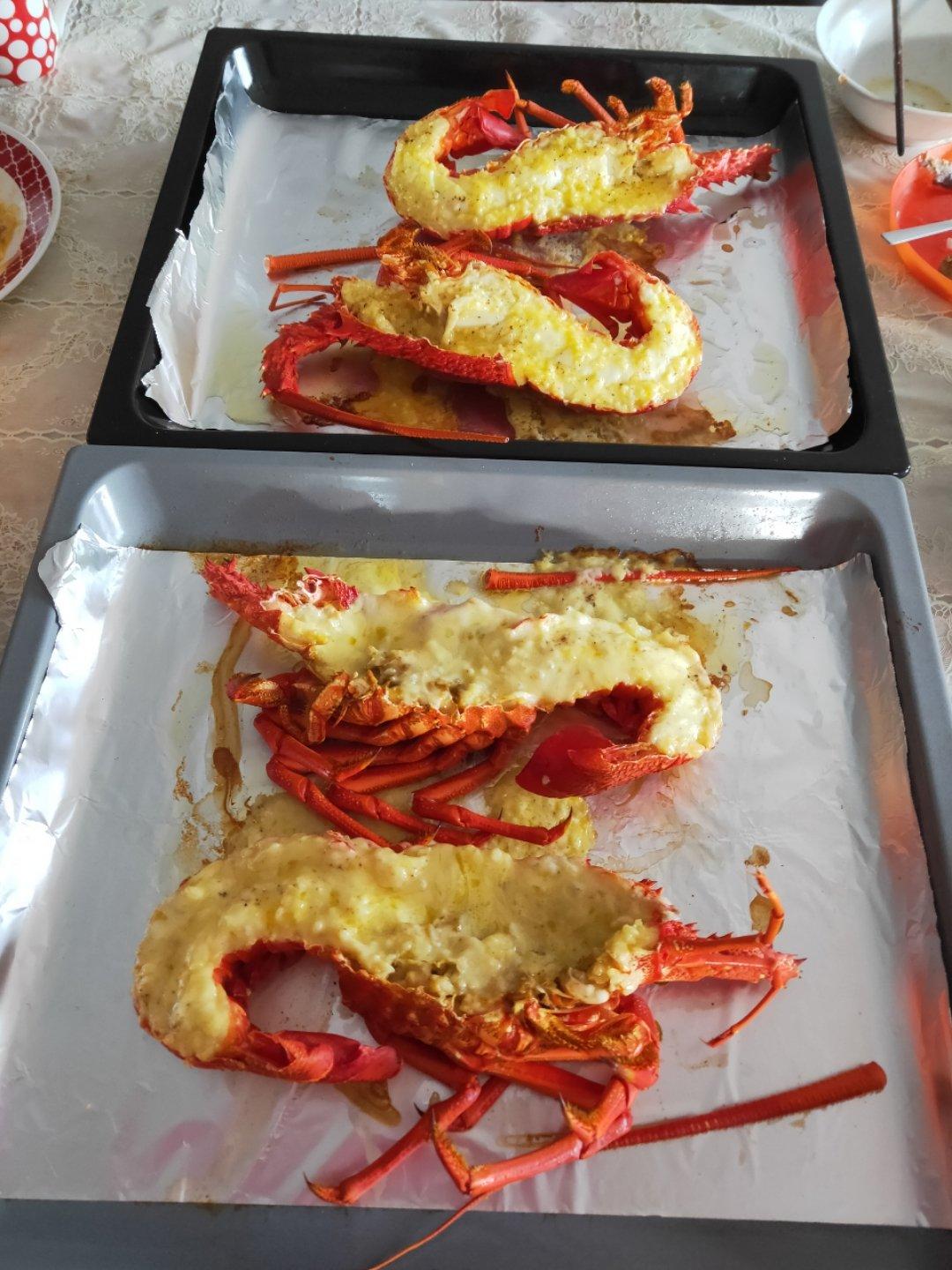 lilychen_sh做的详细完整版焗烤澳洲龙虾(澳龙)