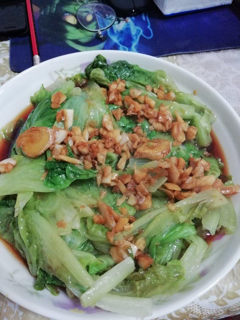 家常菜 蚝油生菜