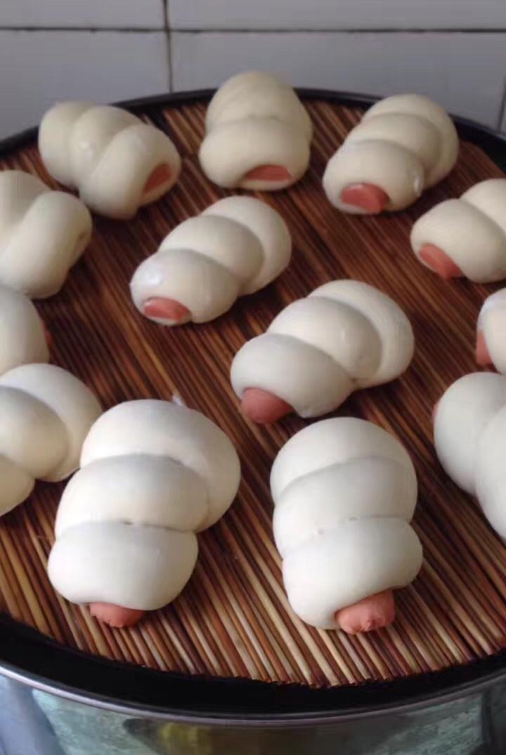 夕颜nn做的热狗馒头