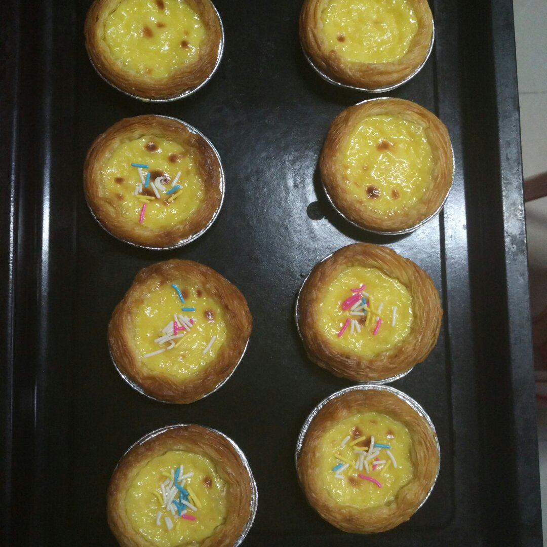 超完美味道超正的蛋挞配方，比KFC的还要嫩还要香~做过最好吃的蛋挞配方