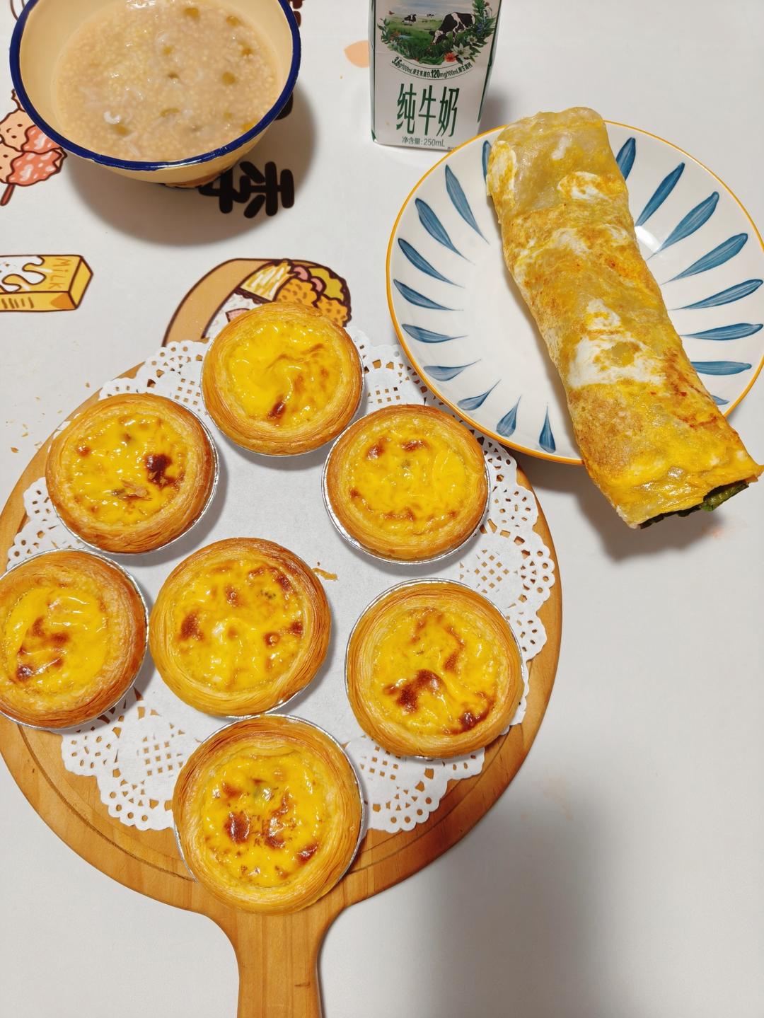 自制蛋挞液(不腻，无奶油，全蛋)