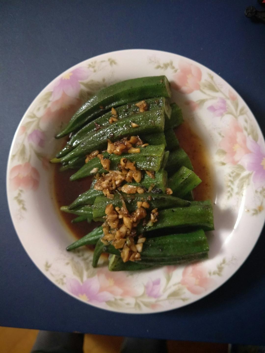 蒜蓉秋葵