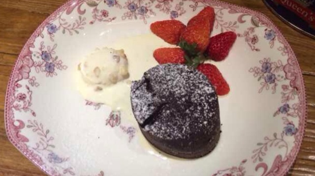 熔岩巧克力蛋糕