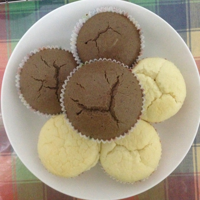 椰蓉棉花纸杯蛋糕