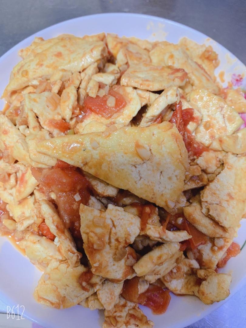 西红柿烧豆腐