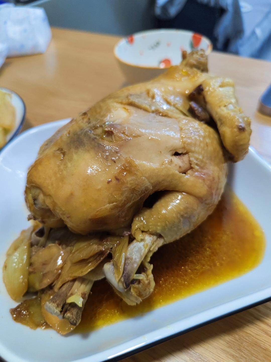 电饭煲焖鸡