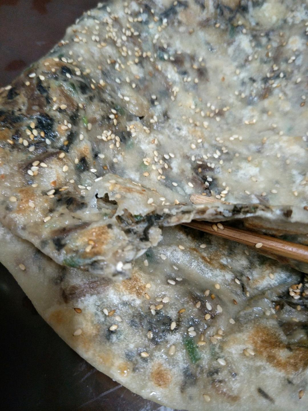 梅干菜猪肉烧饼