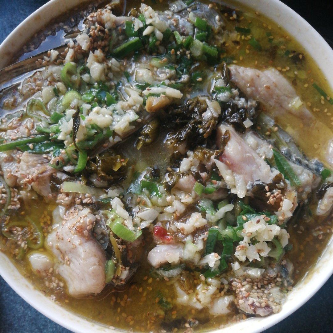 酸菜鱼（家常做法）