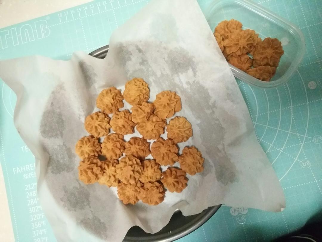 (珍妮曲奇+网红曲奇)咖啡小花配方/烘焙视频饼干篇2