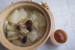 冬瓜薏米茶树菇汤