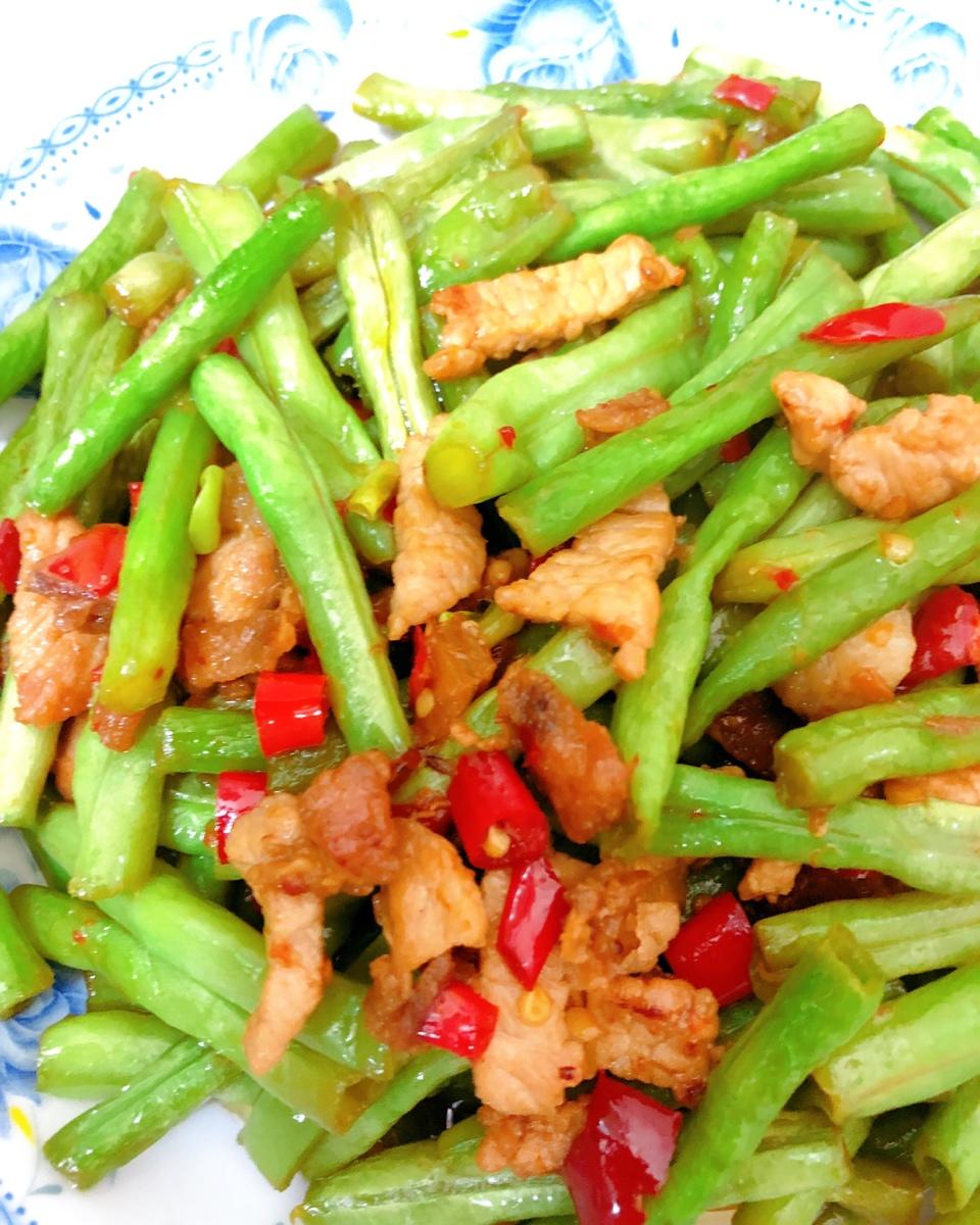 豇豆炒肉