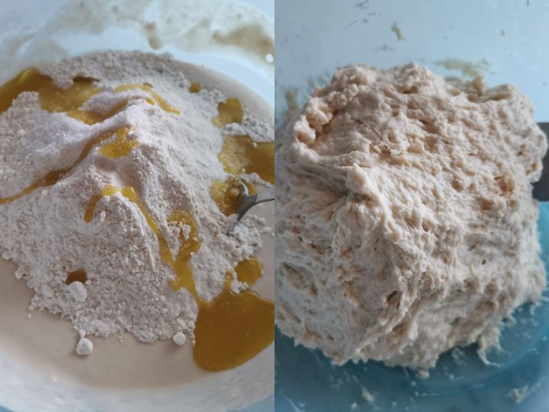 纯奶手撕吐司的做法 步骤1