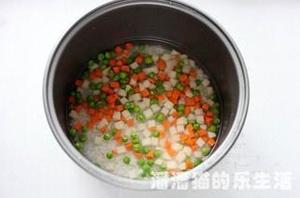 肉松杂菜饭的做法 步骤4