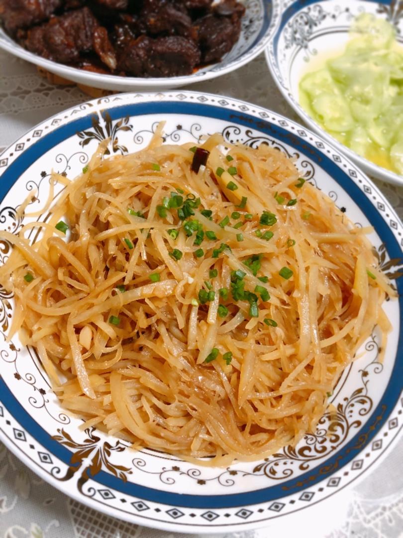 脆炒土豆丝