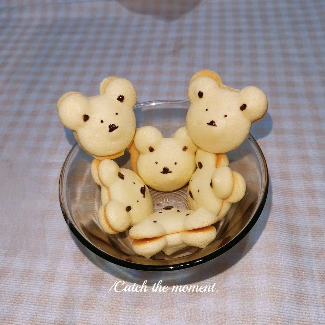 小熊夹心蛋糕