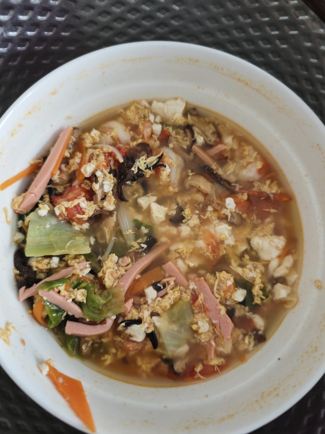 好喝开胃小汤-内酯豆腐汤