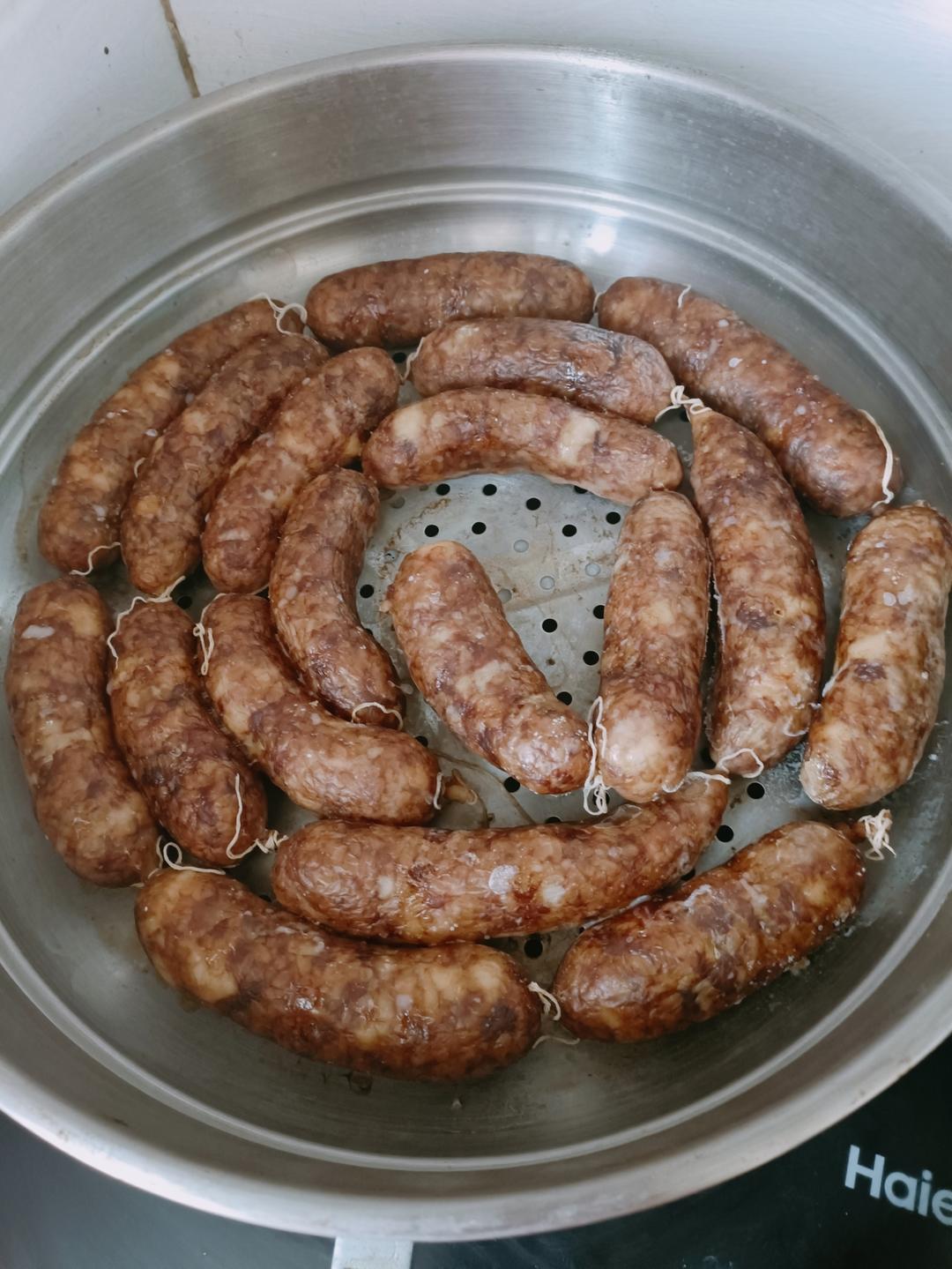 自制台湾脆皮肠、QQ烤肠