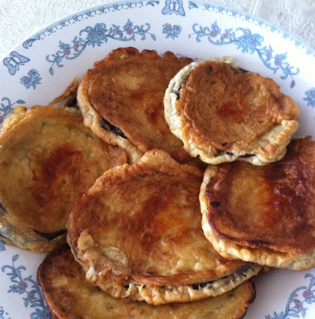 夏日煎茄饼