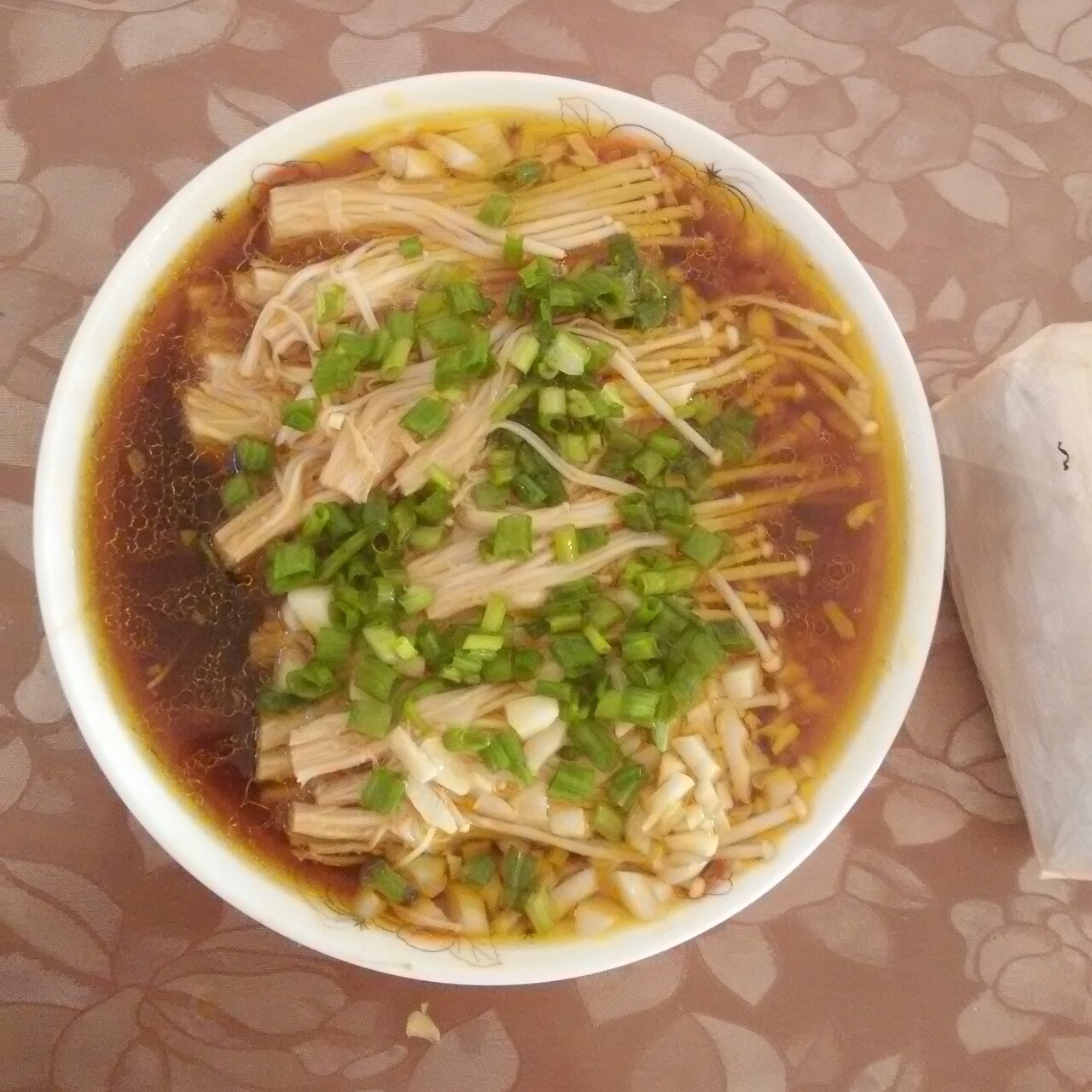 蒜蓉蒸金针菇