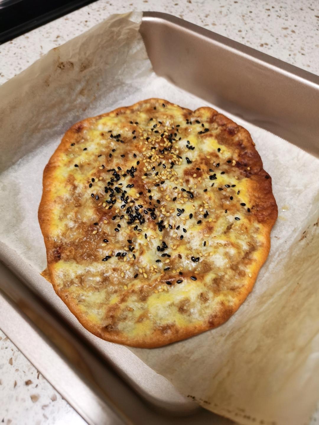 烤箱版鲜肉锅盔