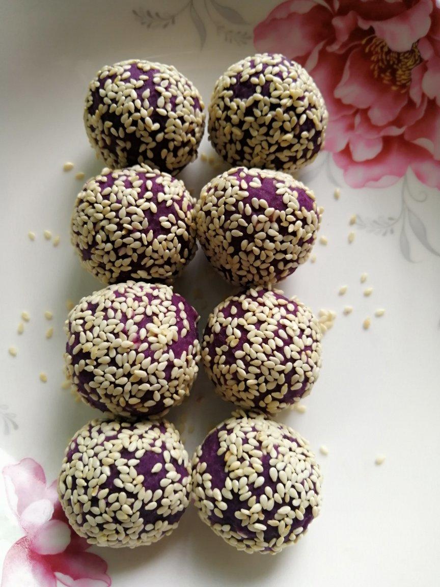 canadatongxin做的紫薯球