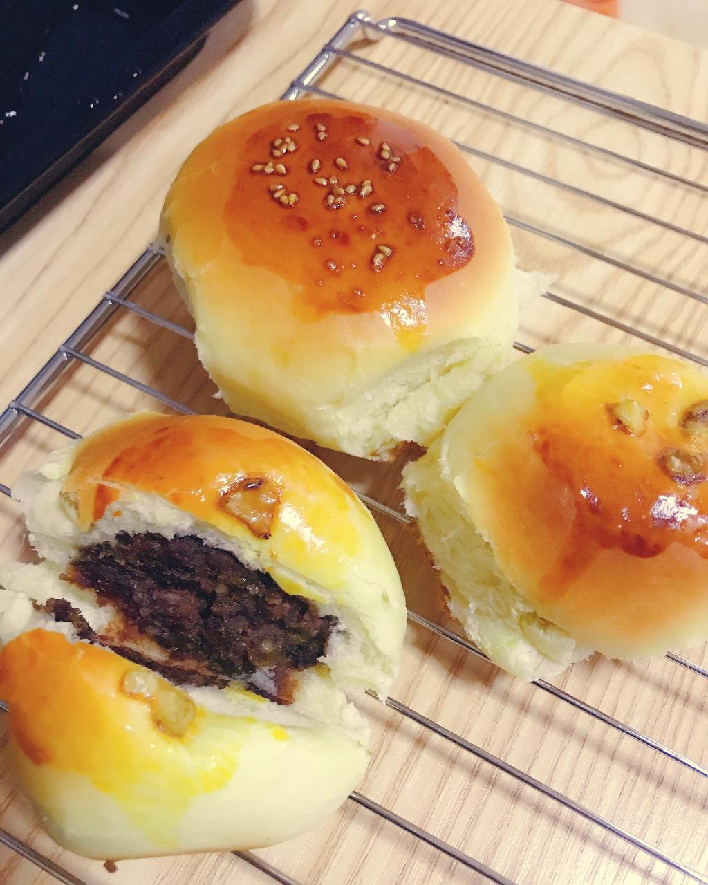 鲜奶油小餐包（一次发酵）