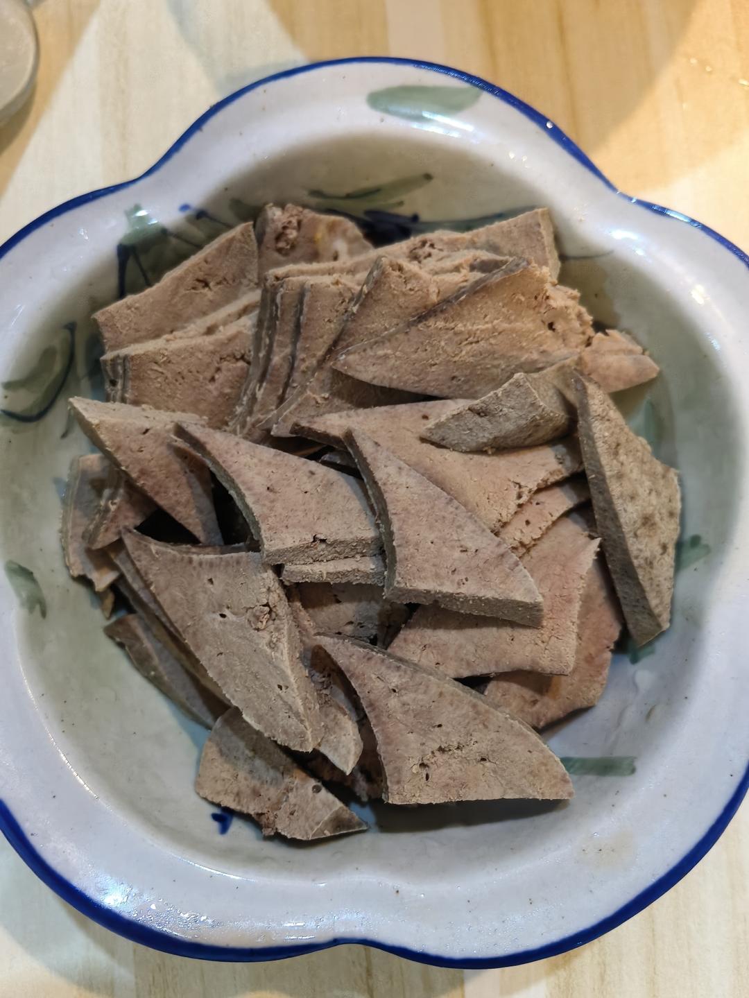 简单至极的白切猪肝