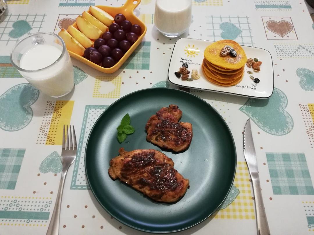 香煎鸡排，不好吃你打我