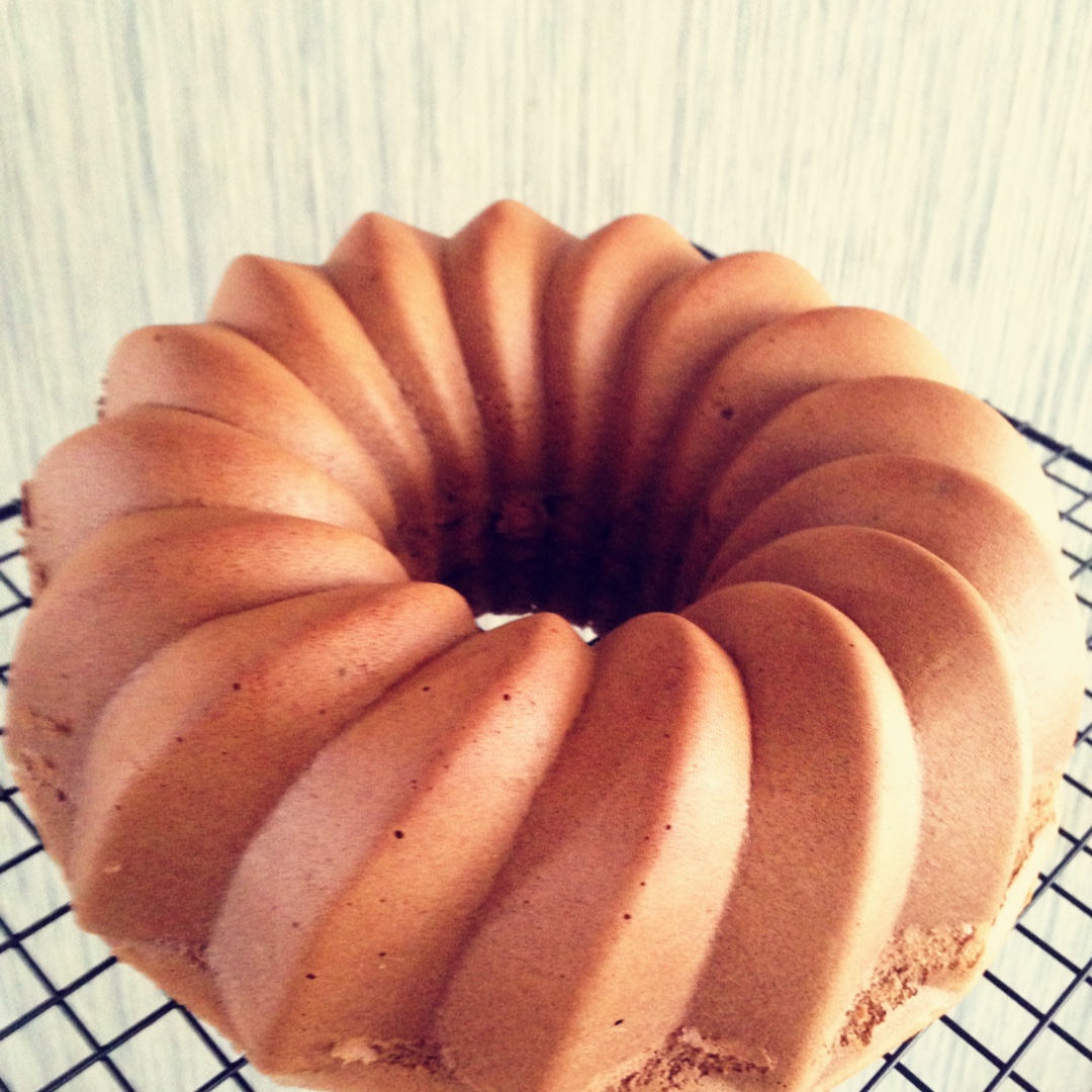 8寸萨瓦林可可戚风蛋糕