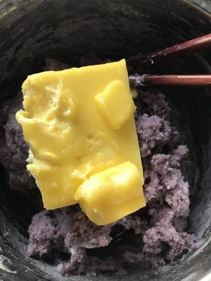 紫薯椰丝麻薯包的做法 步骤5
