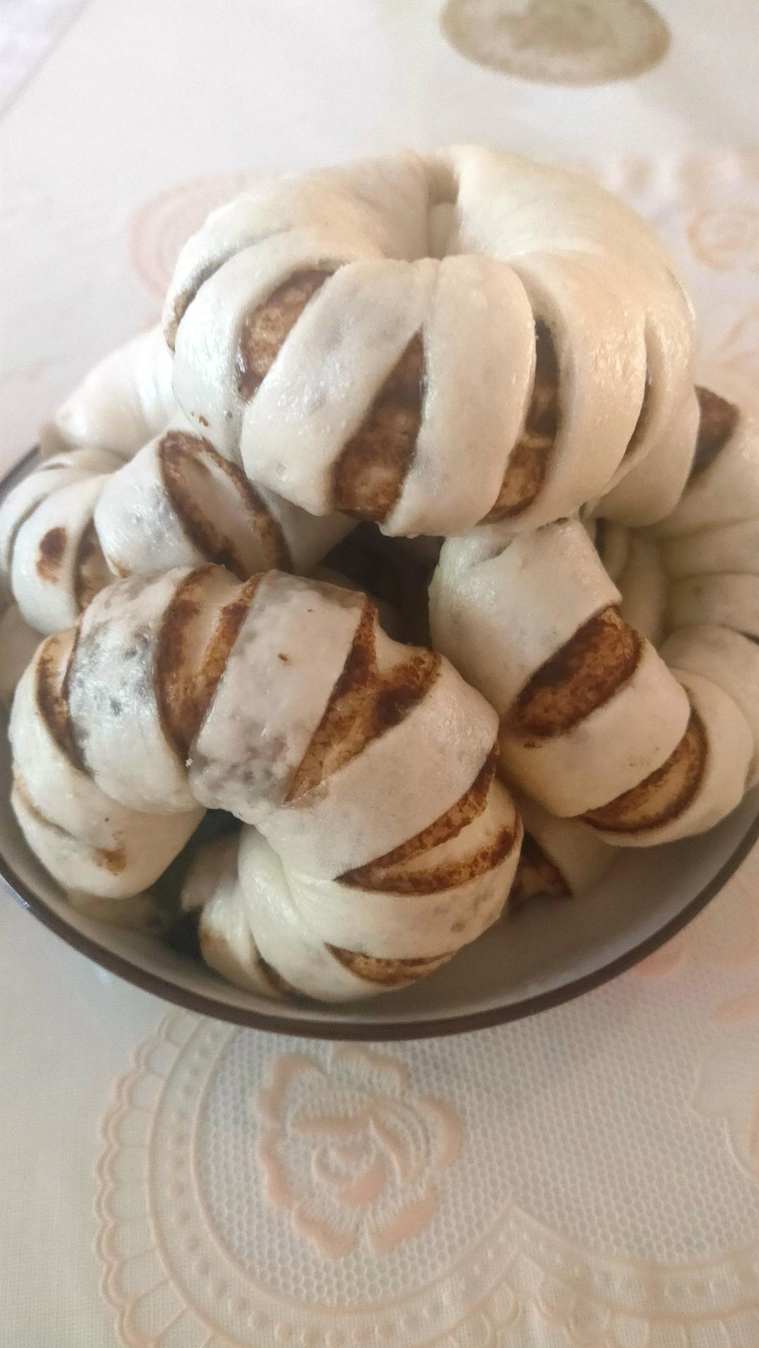 小灯笼豆沙卷 豆沙包 超治愈 一次醒发 附整形细节视频