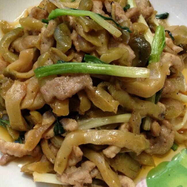 榨菜肉丝