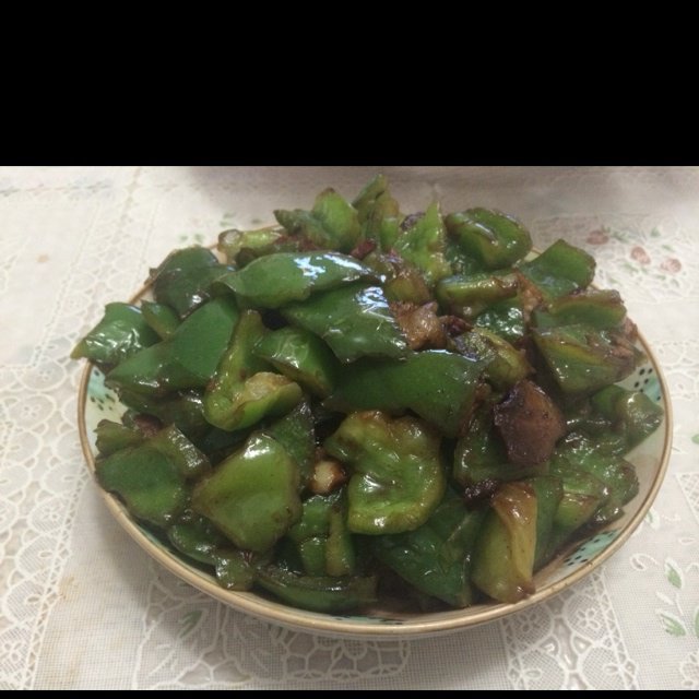 青椒炒肉