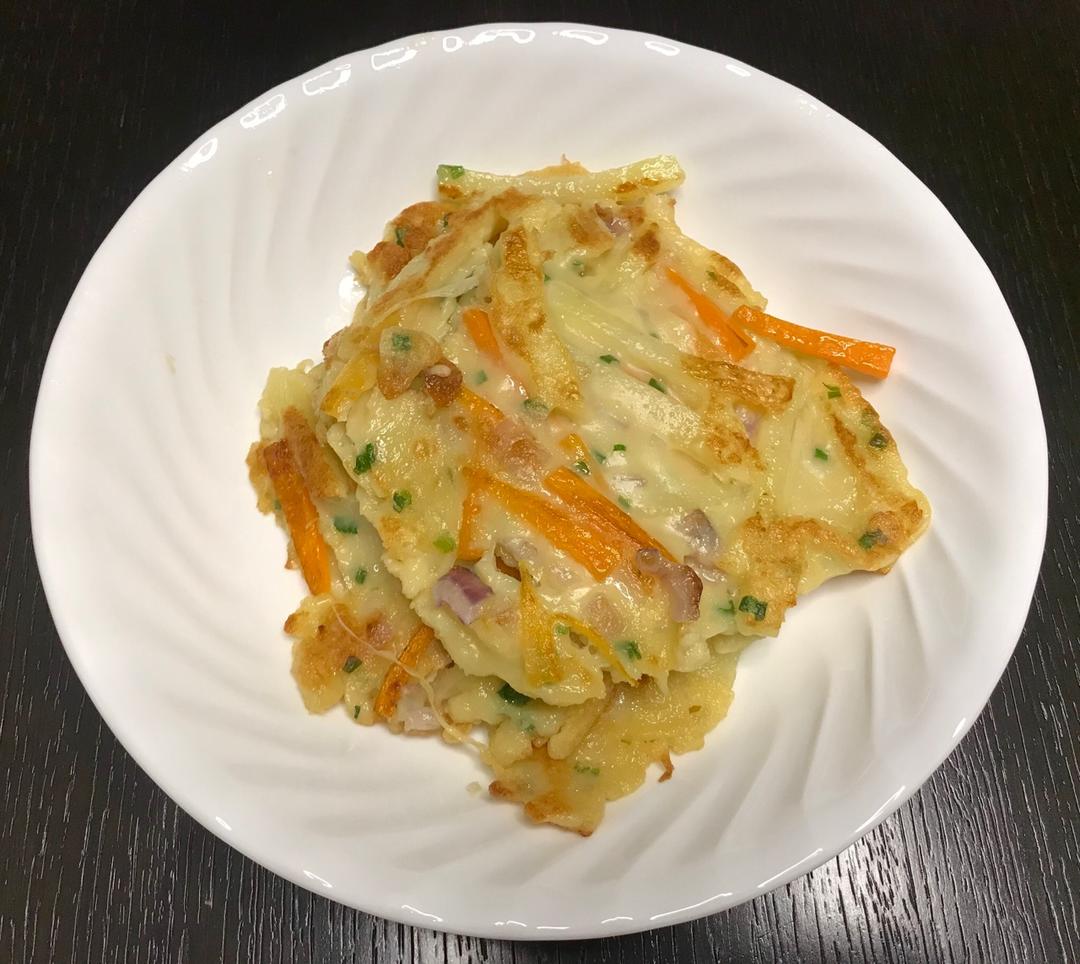 土豆洋葱煎饼