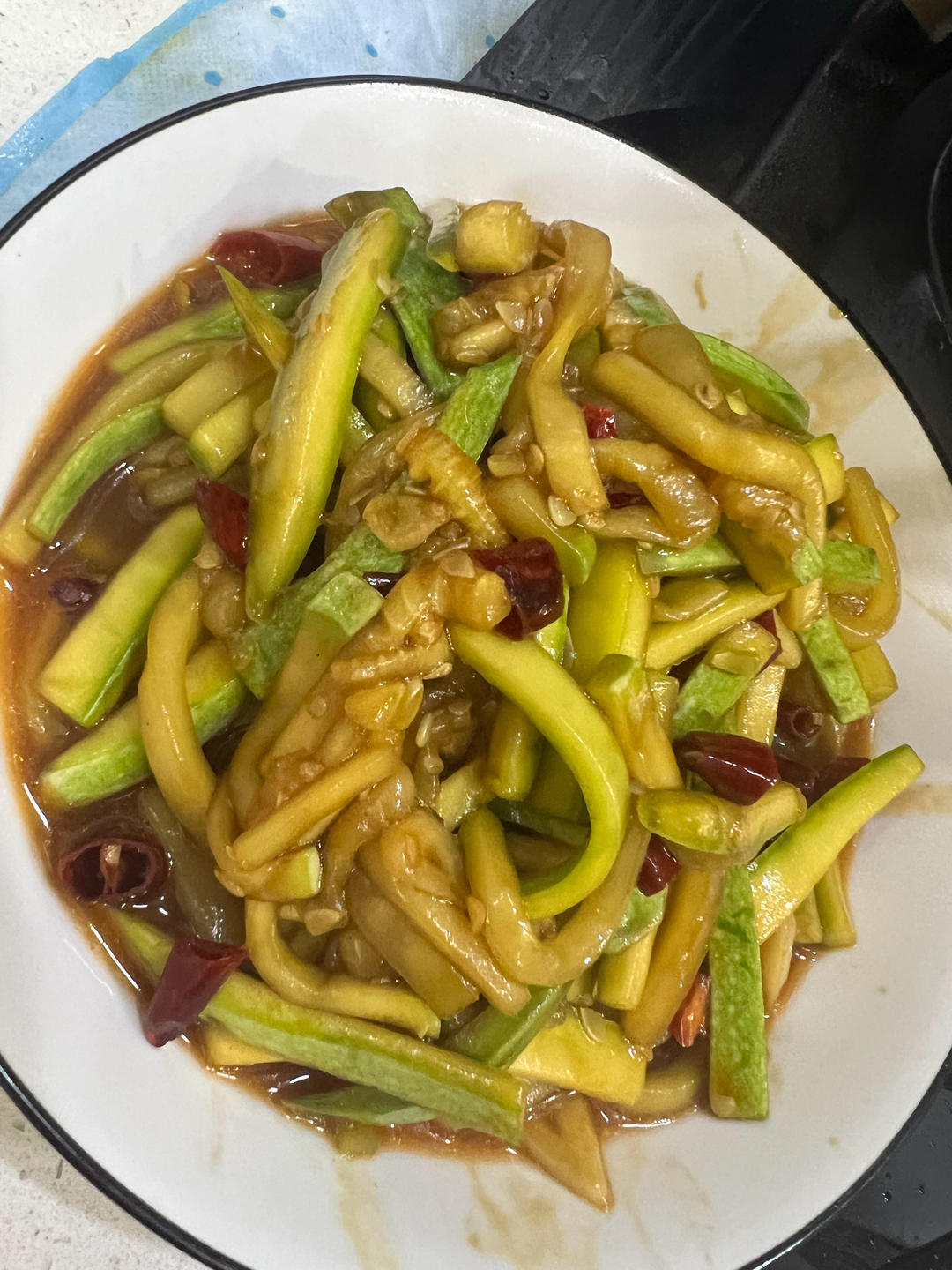 小炒西葫芦