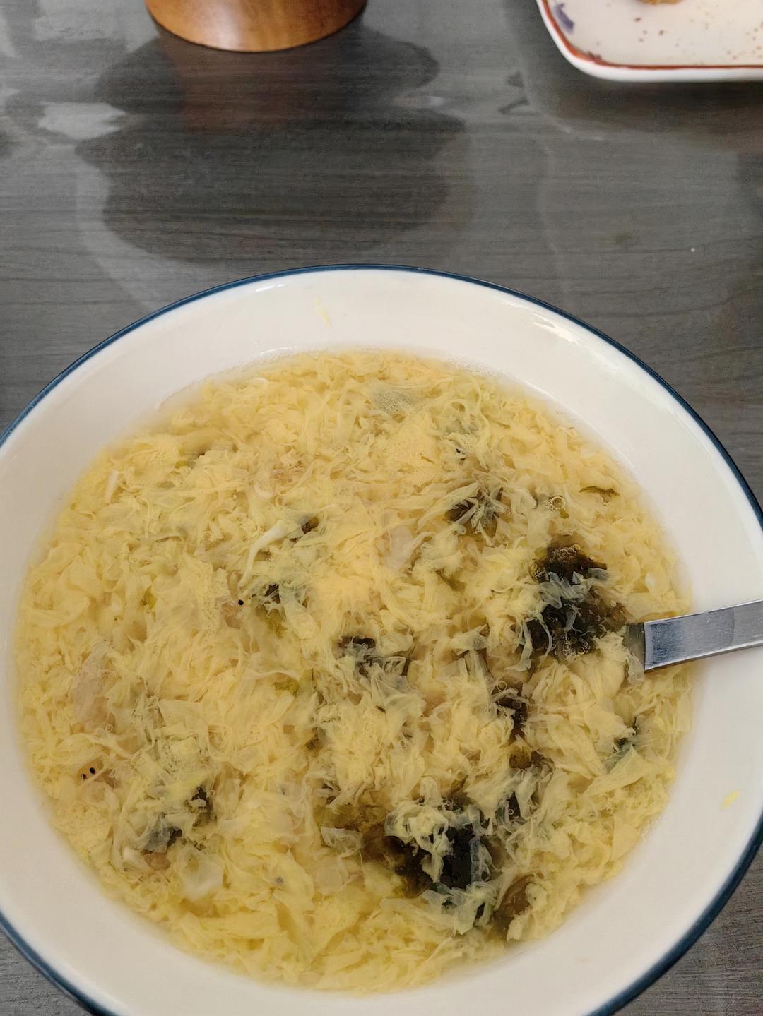 妙招紫菜蛋花汤