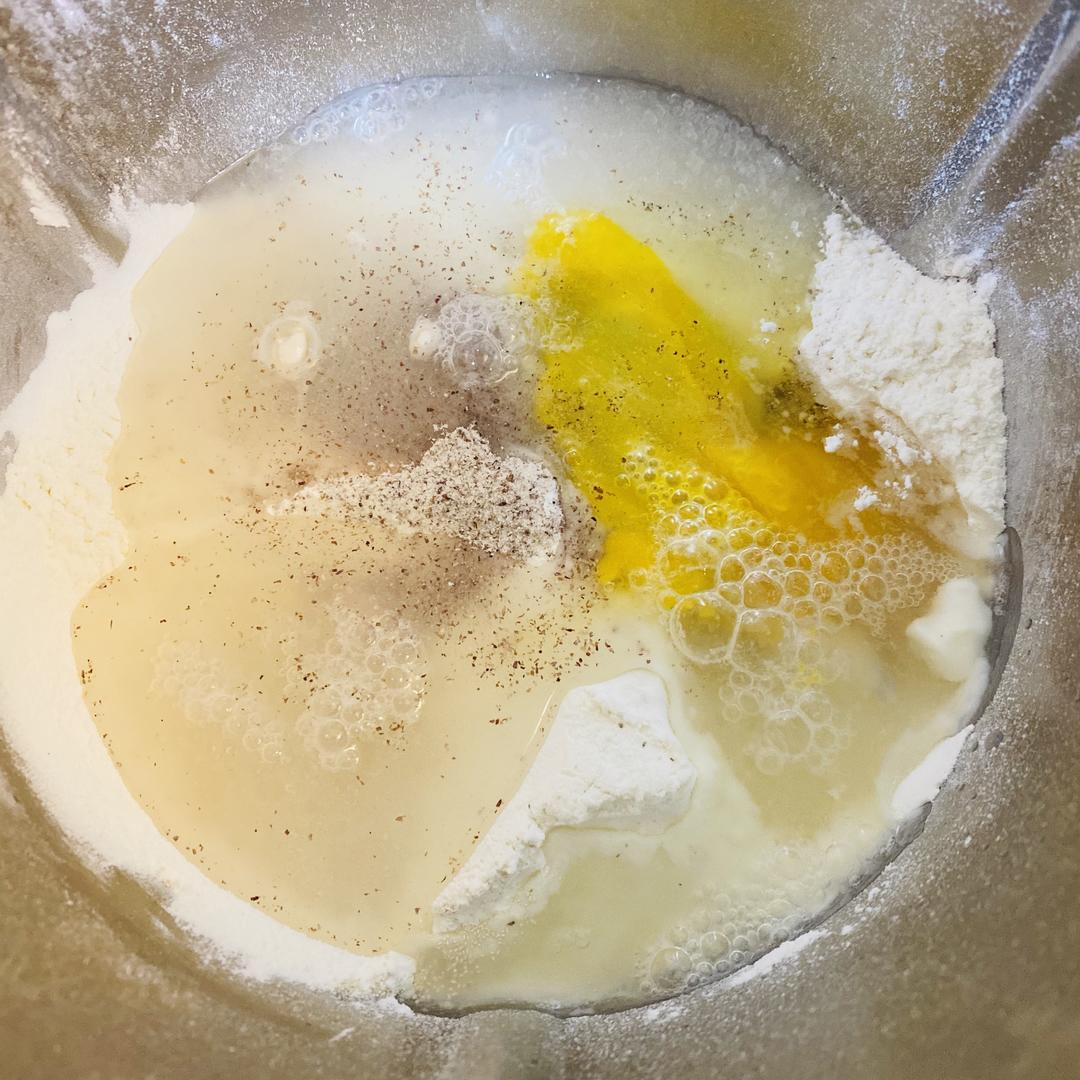 纯奶手撕吐司的做法 步骤1