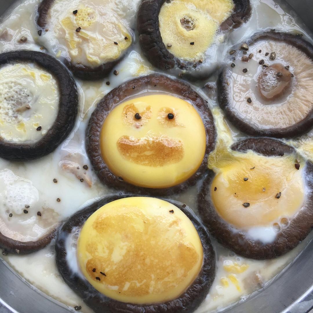 冬菇蒸鹌鹑蛋