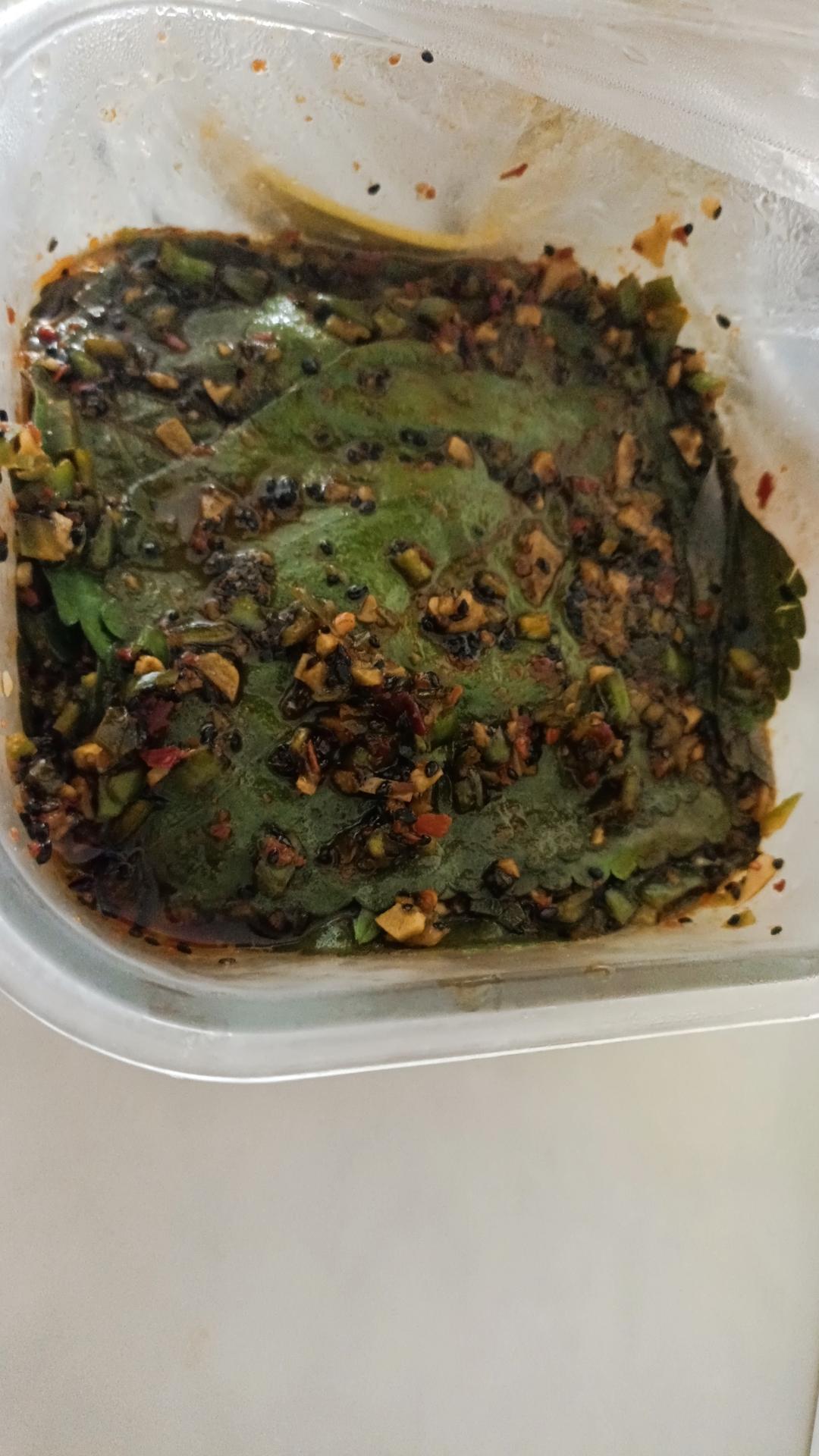 韩式酱油苏子叶