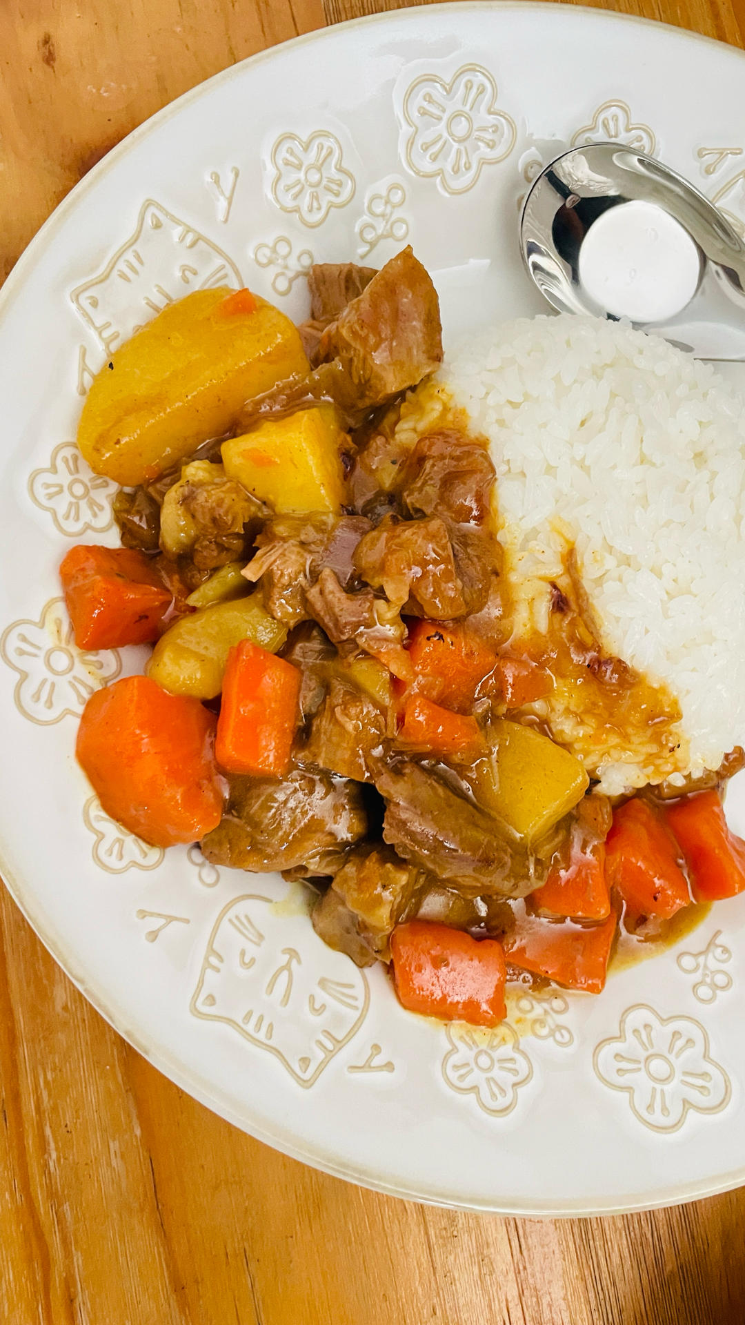 土豆牛肉咖喱饭