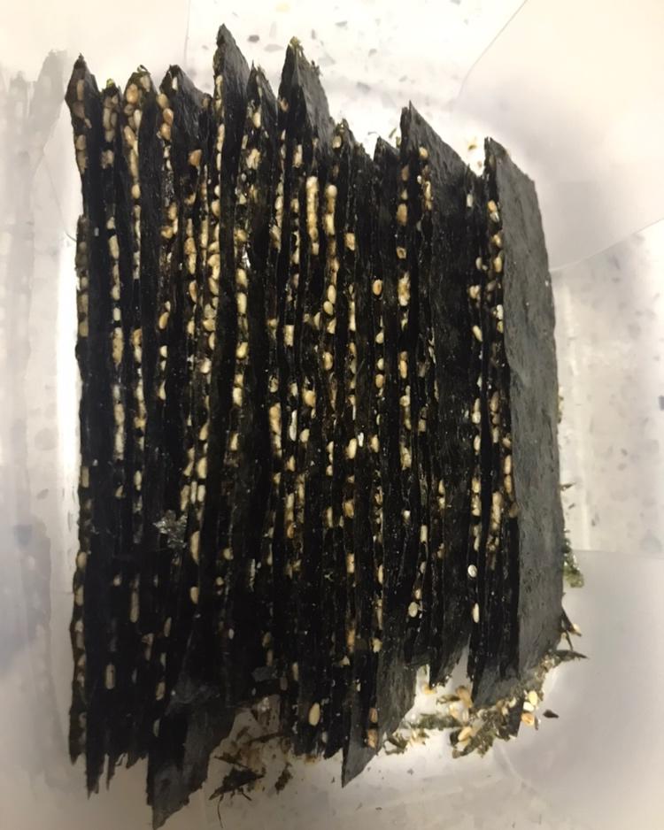 芝麻夹心海苔(超简单)
