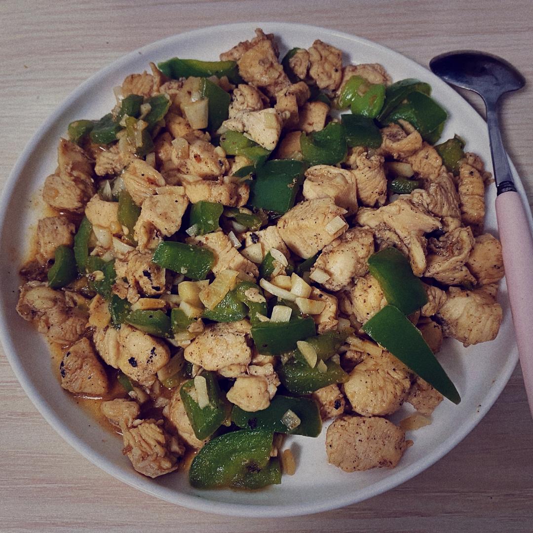 超嫩的小炒鸡胸肉